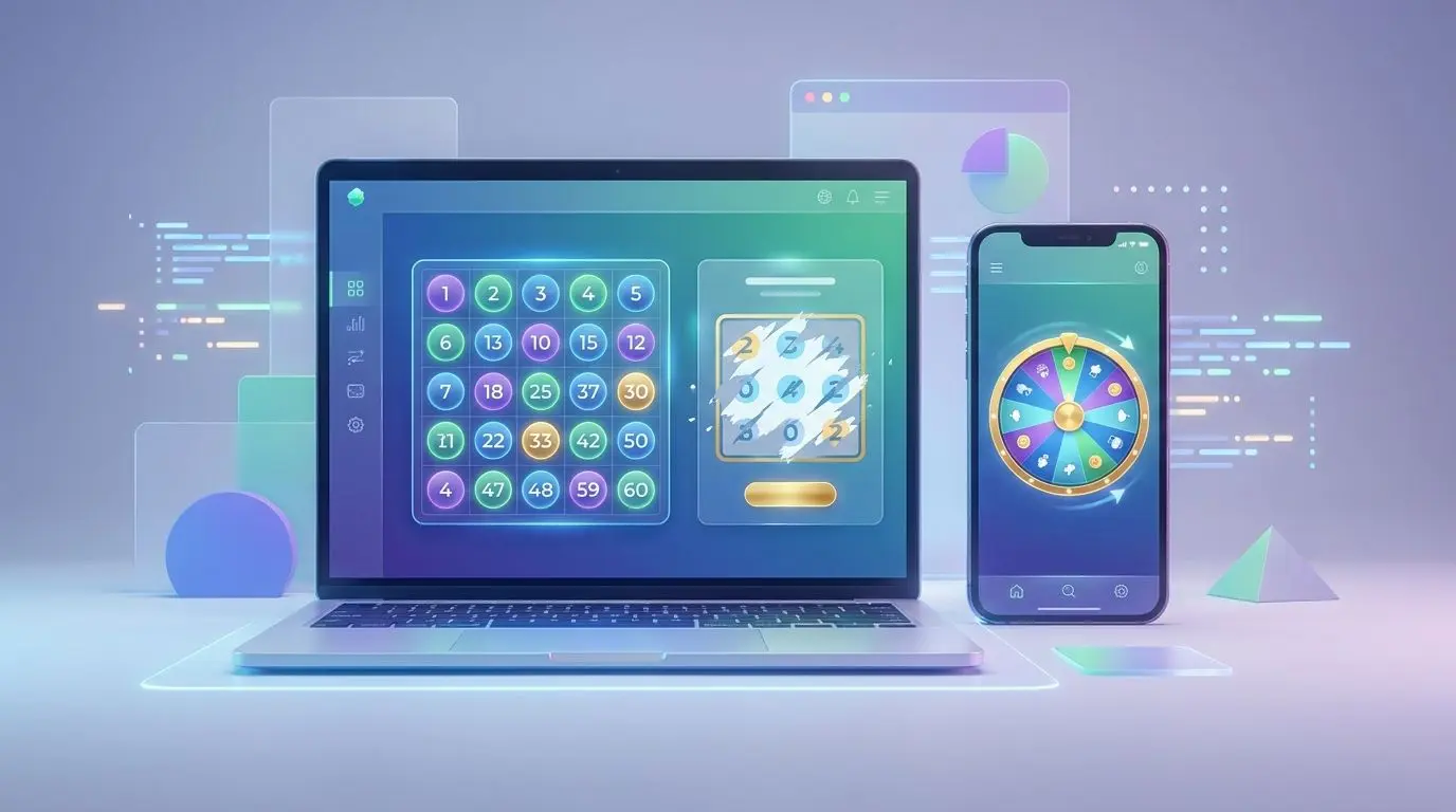 Typy online loterií na mobilu a notebooku